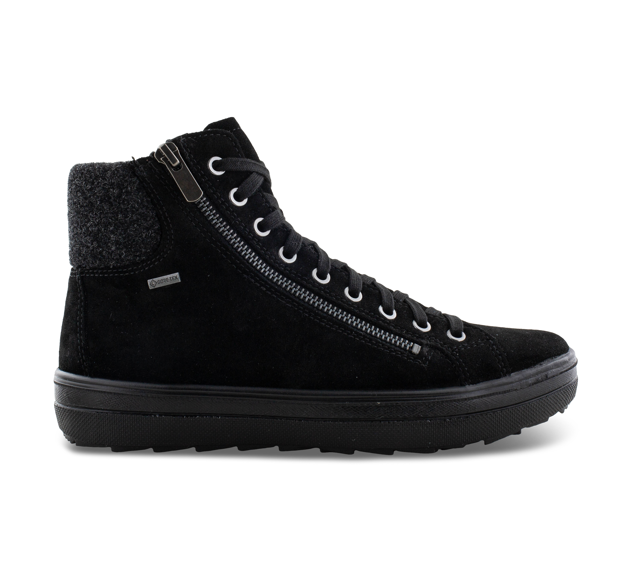 Legero Mira - Schnürstiefel Leder schwarz
