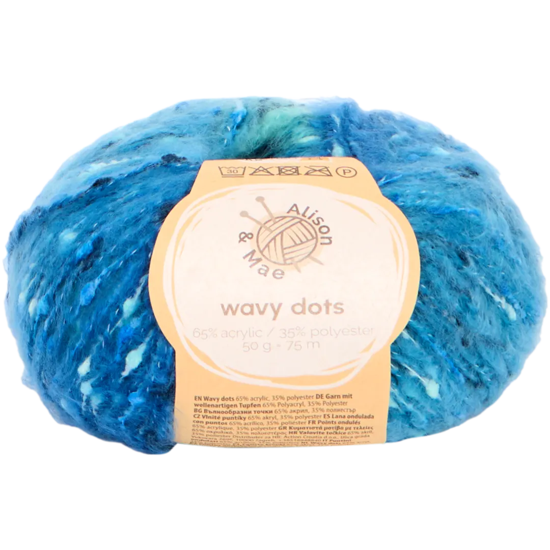 Alison & Mae spikkelgaren 50 gram | diverse kleuren