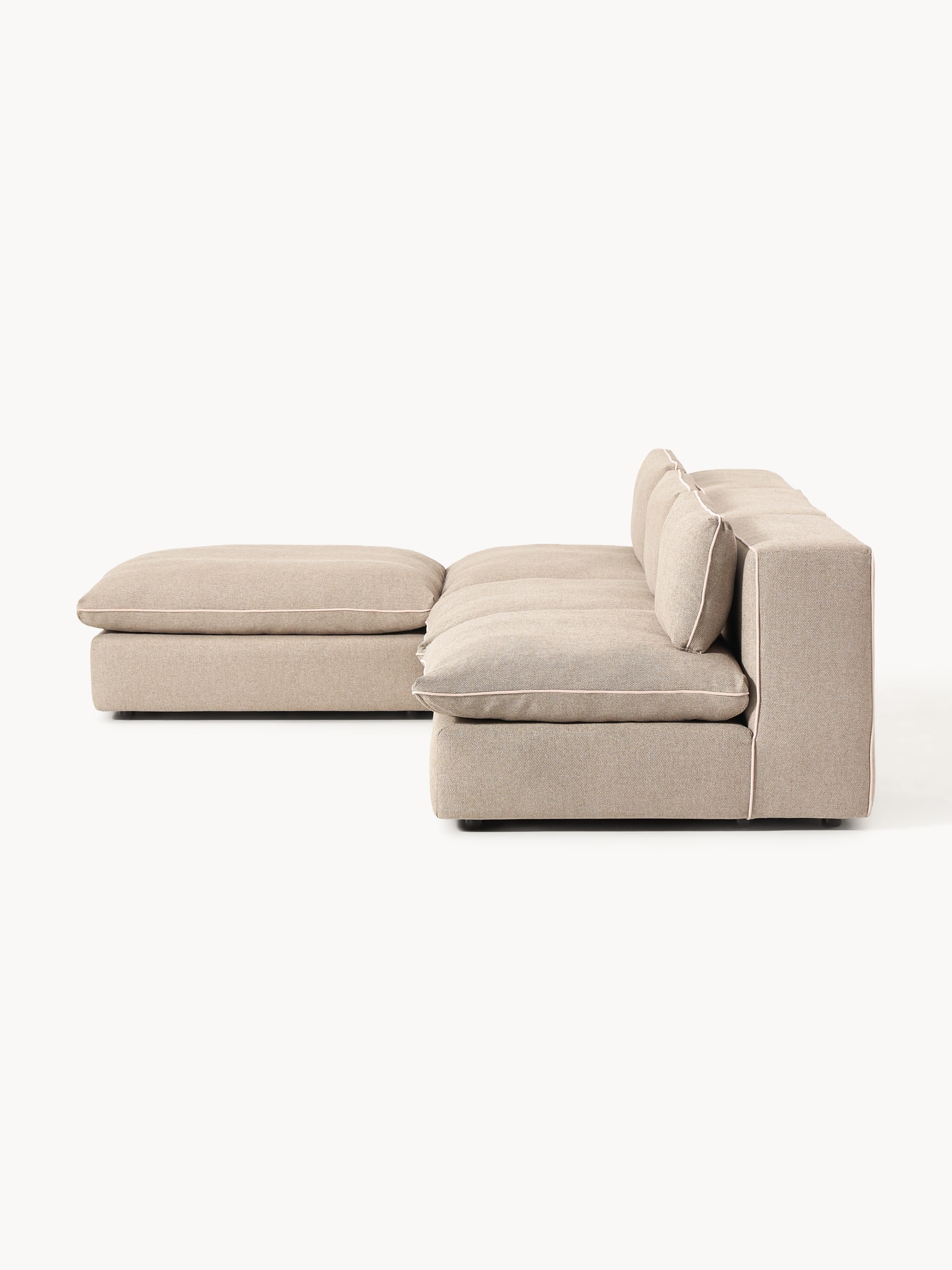 Modulaire bank Felix met poef (links/rechts)
