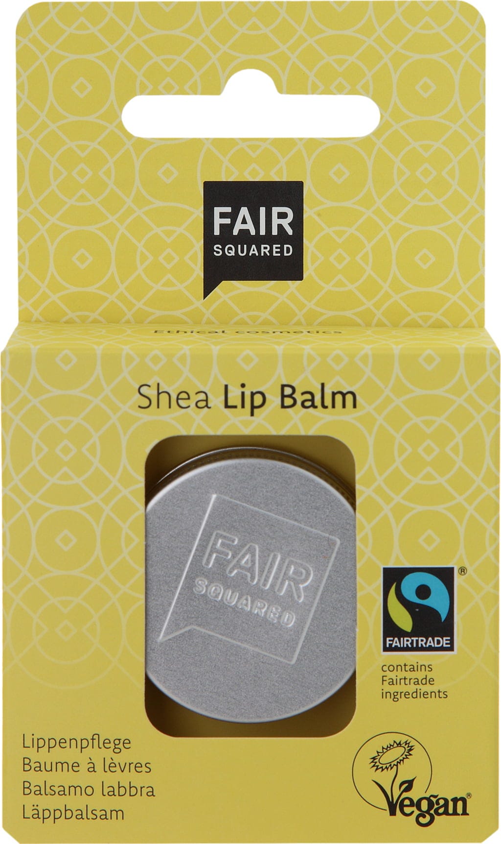FAIR SQUARED  Lip Balm Shea-Vanilla Kiss, 12 g