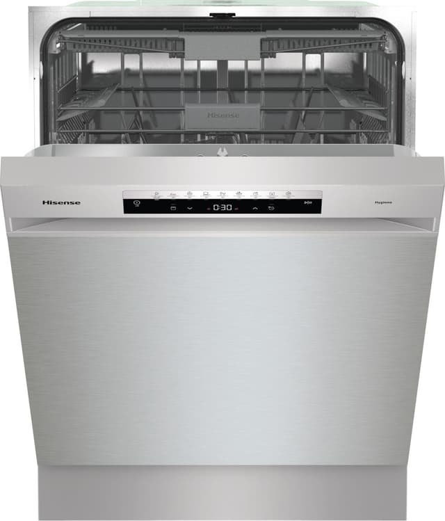 Hisense Opvaskemaskine HBU663BX (rustfri stål)