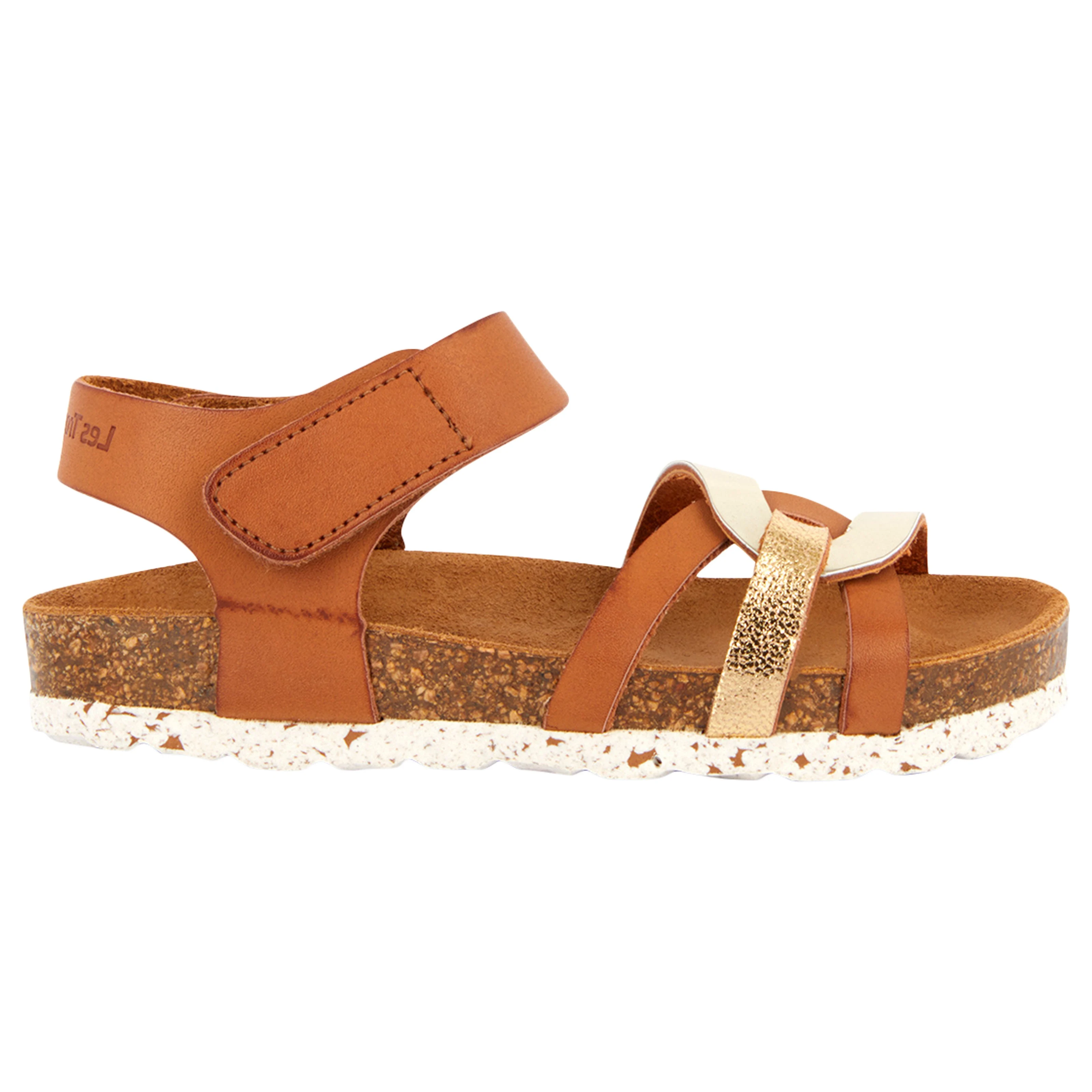 Sandales cuir enfantzana | Marron