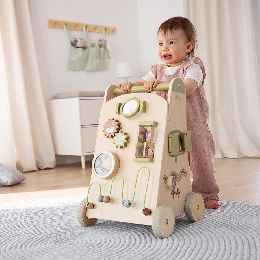 howa® Lauflernwagen Lauflernhilfe Babywalker little woods aus Holz