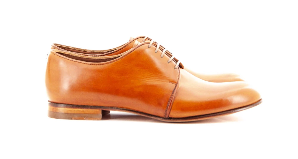 UPPER SHOES - D150 DERBY COGNAC