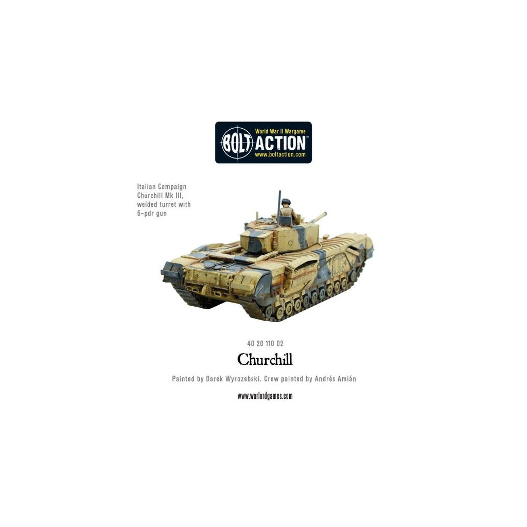 Bolt Action - Churchill Tank