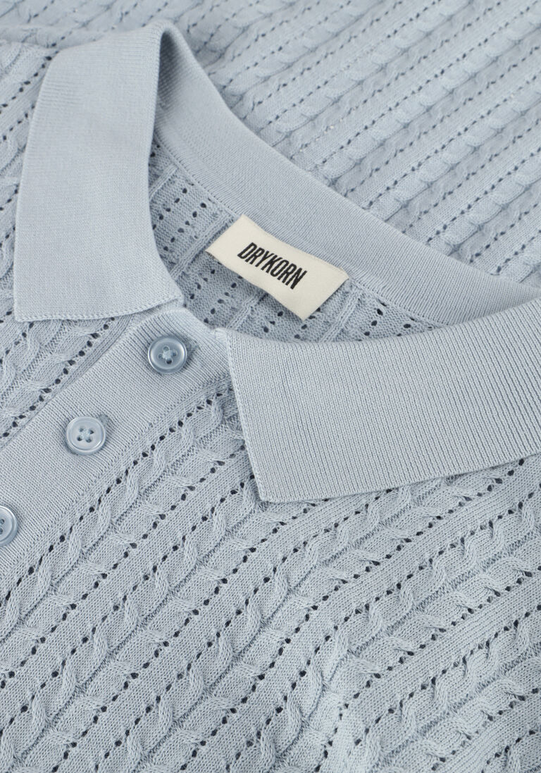 lichtblauwe drykorn polo triton 420197