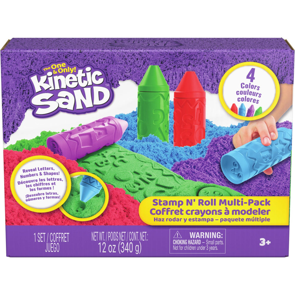 Køb Kinetic Sand Stempel N' Rul Multipak
