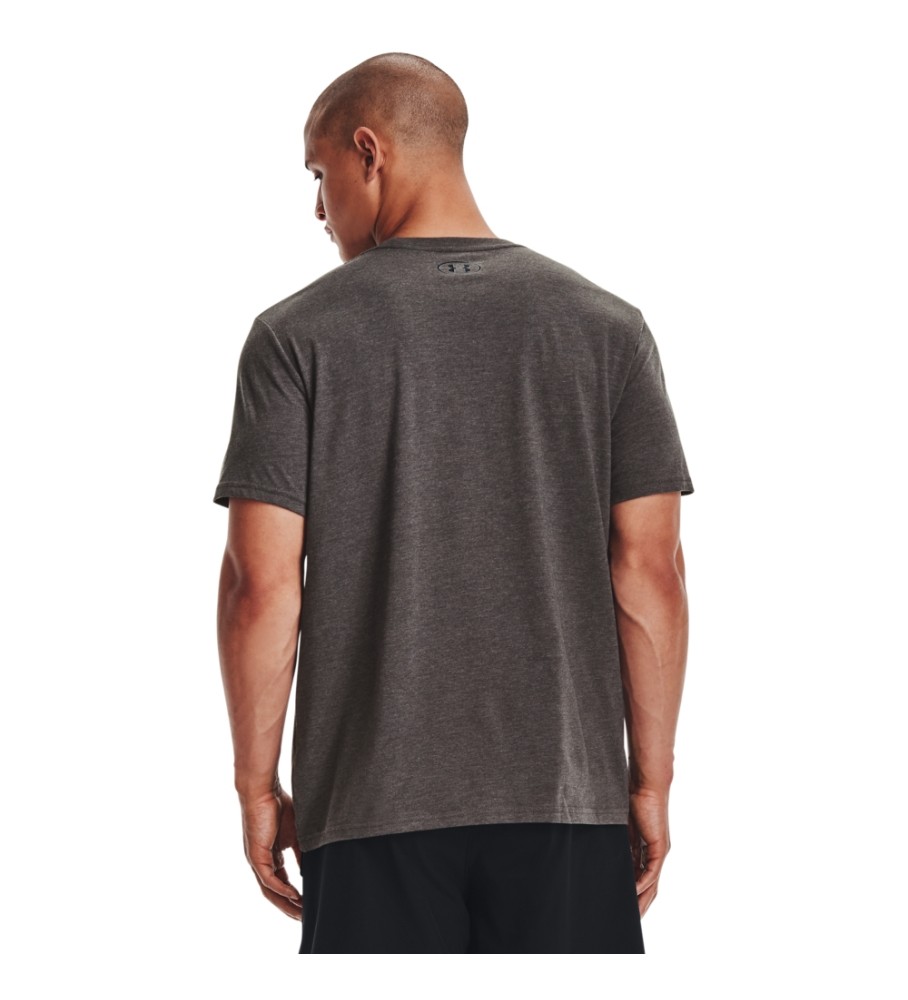 Camiseta curta Under Armour estilo mangá UA GL Foundation cinza