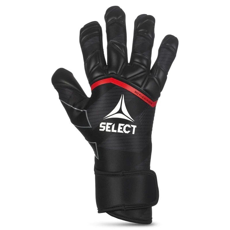 Select Gants de Gardien 90 Flexi v24 - Noir/Rouge Enfant