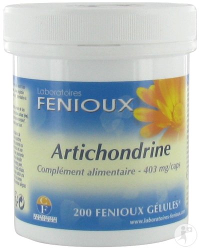Laboratoires Fenioux Artichondrine Gélules 200x403mg