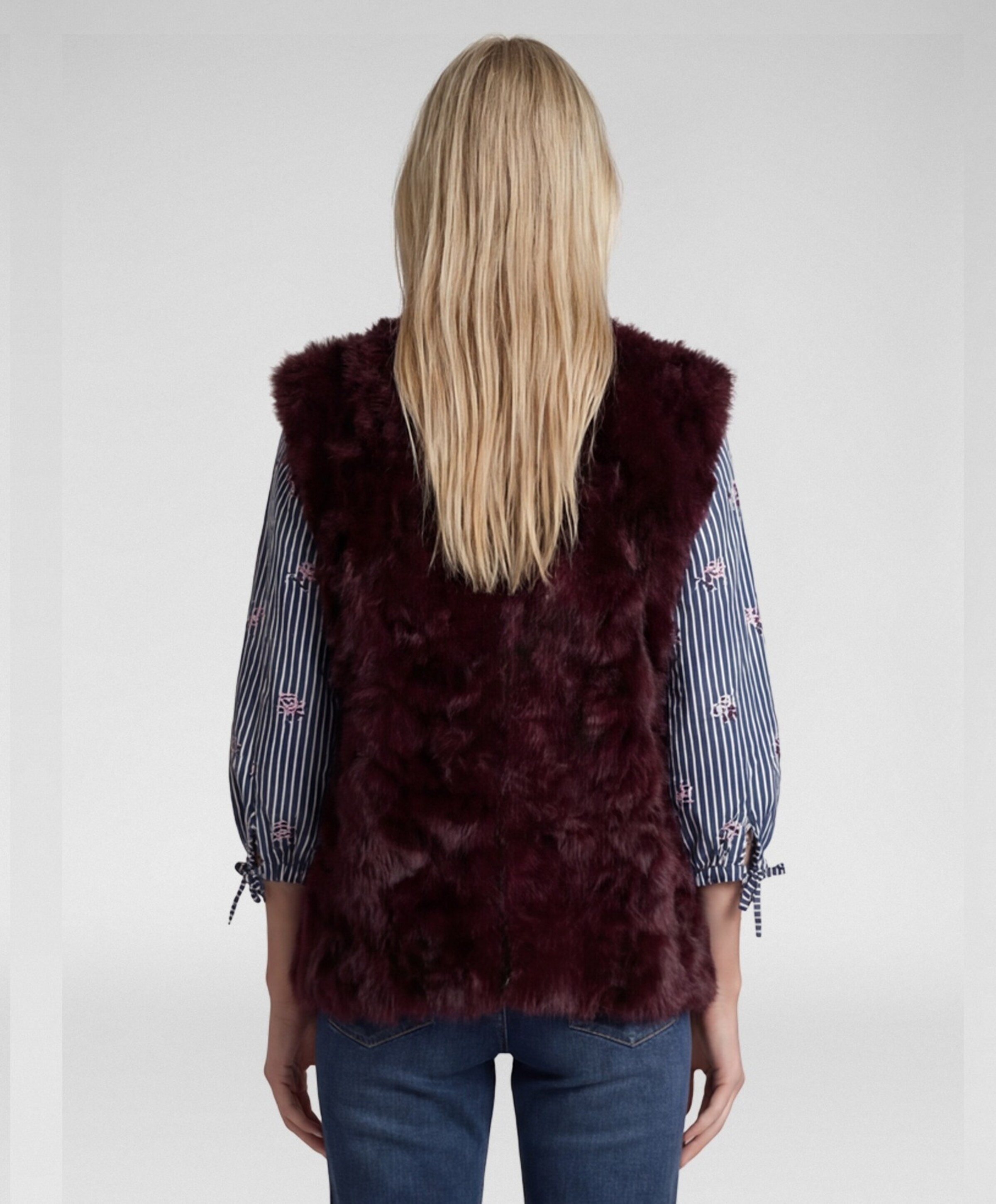 Rabe Dames bodywarmer bordeaux
