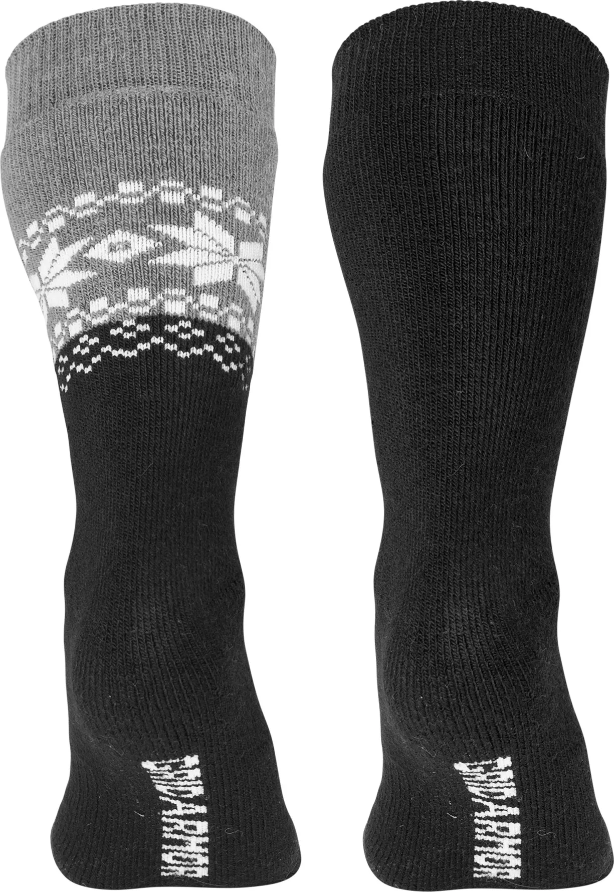 Gridarmor Alpacka Wool Heritage Socks 2p Adult Black Beauty