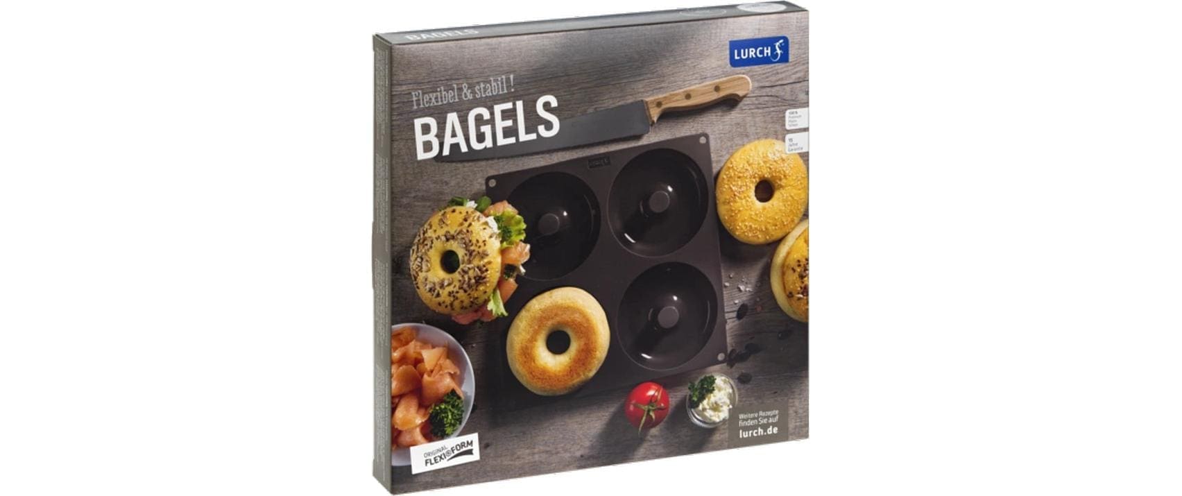 Lurch Backform »Flexi für 4 Bagels«