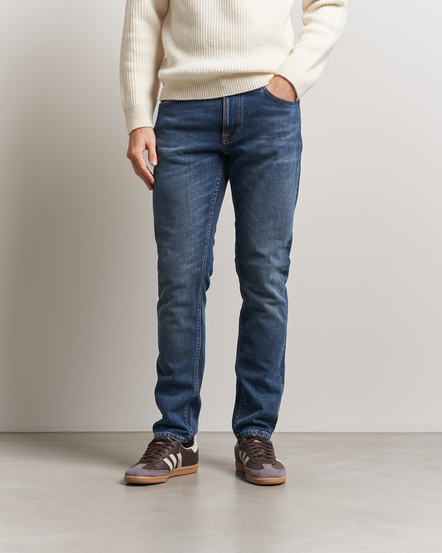 Nudie Jeans Lean Dean Jeans Troubled Sea