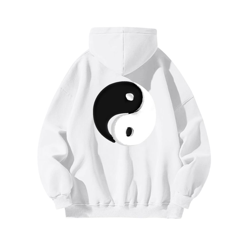Kupyd - Yin Yang Loose Fit Hoodie
