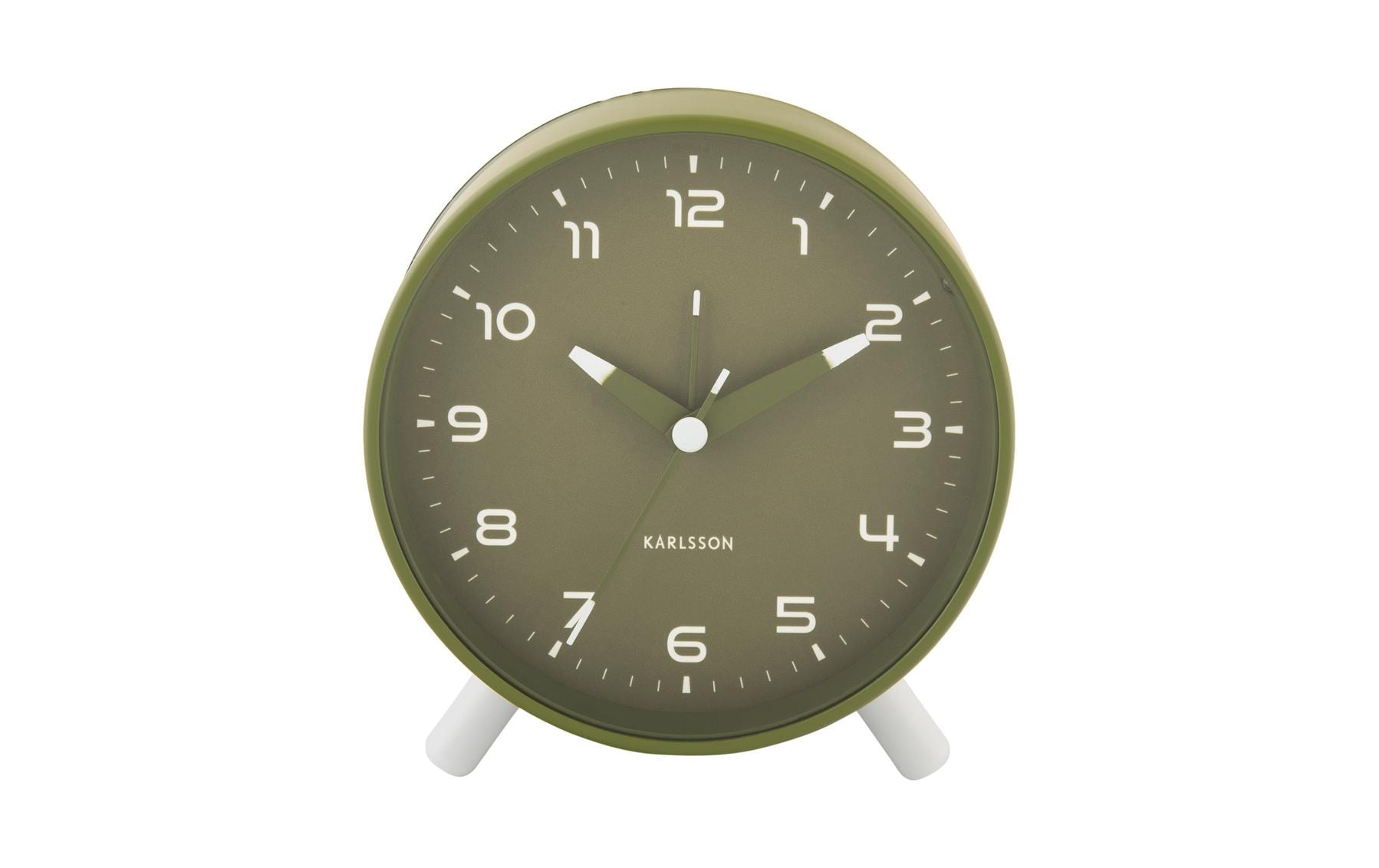 Klassischer Wecker Orgullo Army greenAnalogwecker