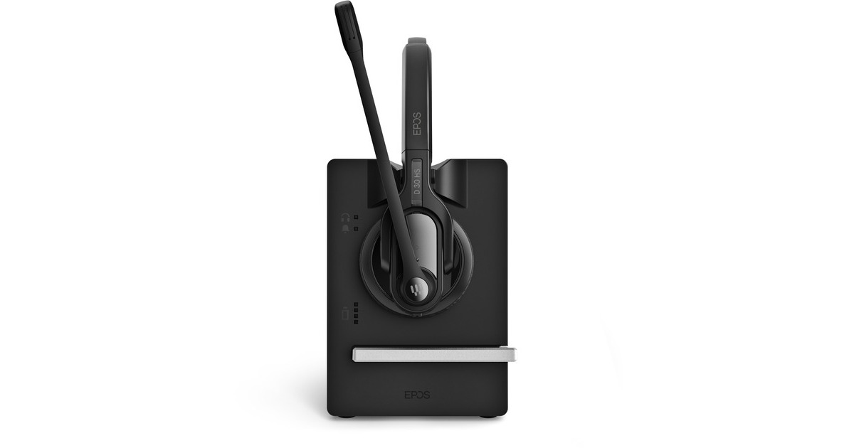 EPOSIMPACT D 30 USB ML on-ear headset  (Zwart)