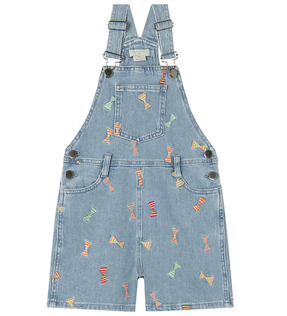 Stella McCartney Kids Smækbukser - Denim - Celeste m. Sl?jfer