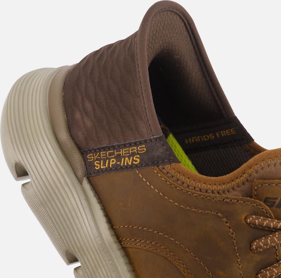 Skechers Hands Free Slip-ins Garza heren instapschoen Cognac