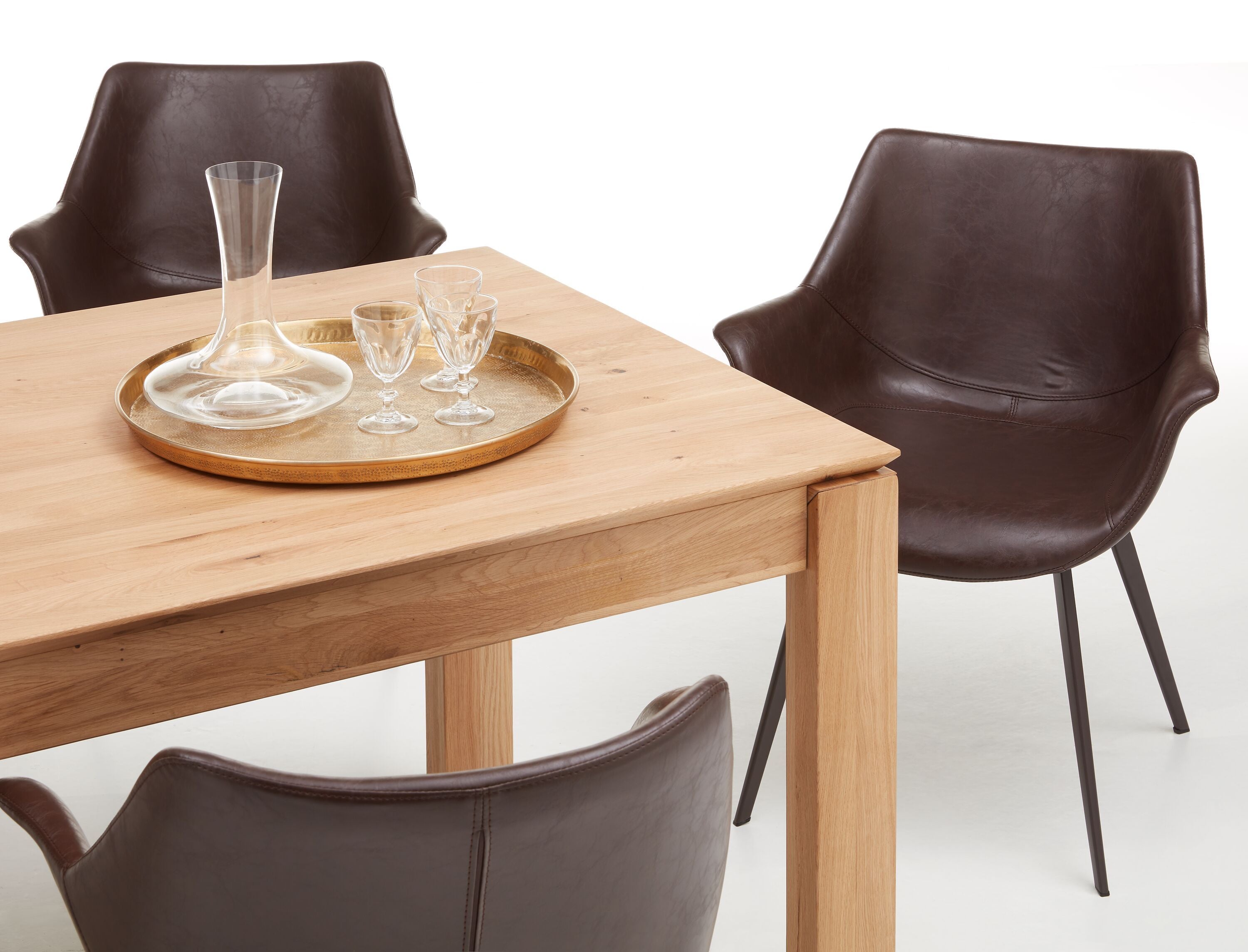 LONGO Ausziehtisch - Natur / B: 160.0 cm x T: 90.0 cm x H: 75.0 cm