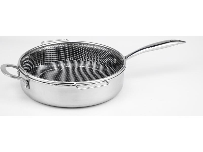 Mediashop Bratpfanne Titan 28 cm Pfanne mit extra hohen Wände