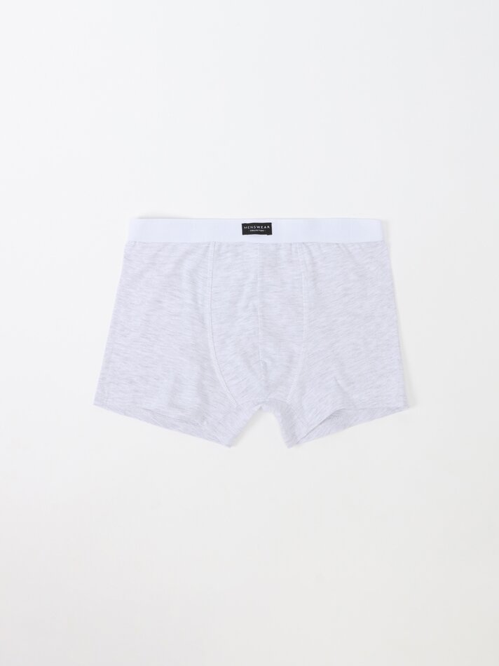 Pacote com 5 cuecas boxer combinadas - Cores Variadas