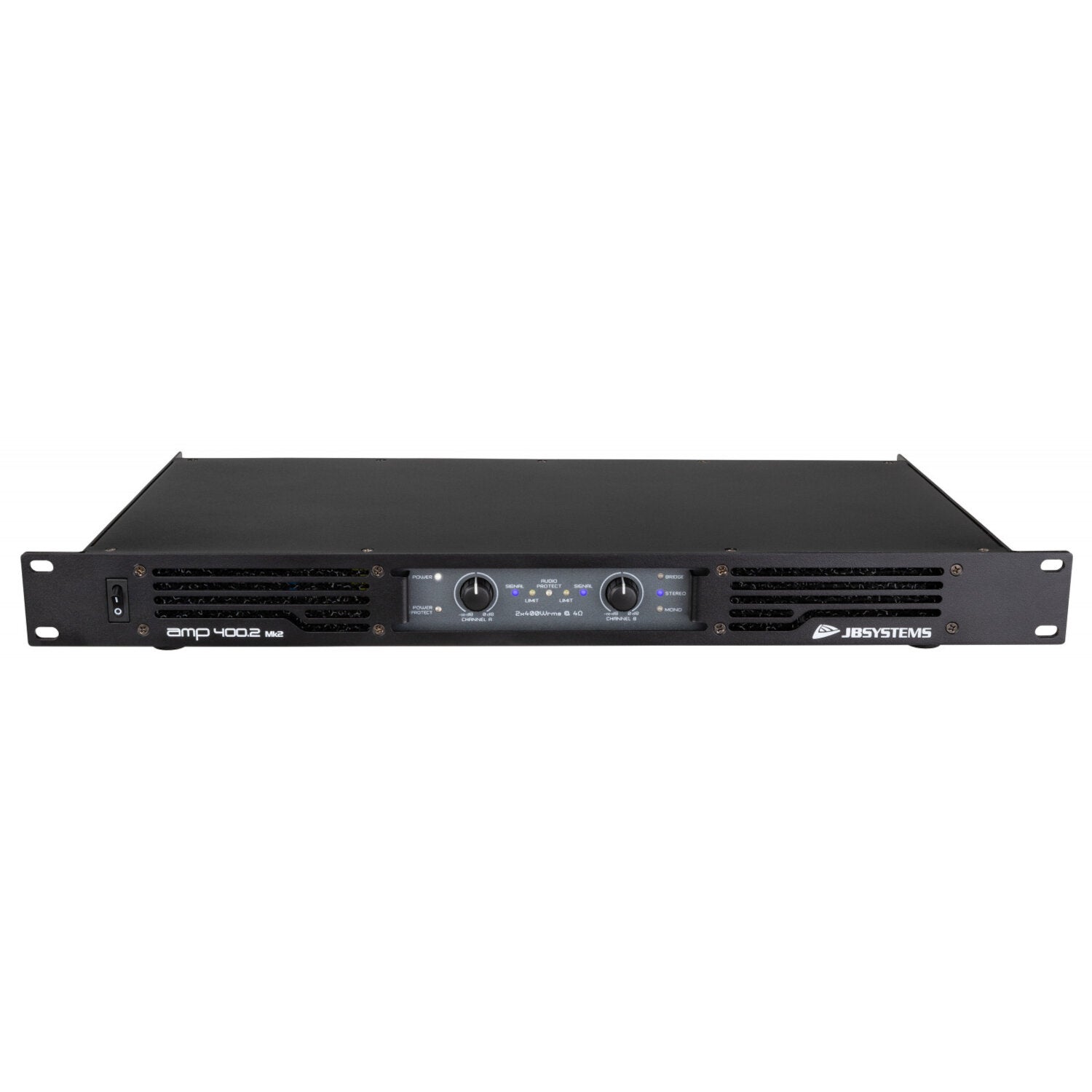 JB systems AMP400.2 Mk2 versterker 2x 450W @ 4 Ohm