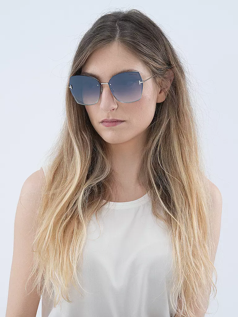 TOM FORD Sonnenbrille FT1107/62 silber