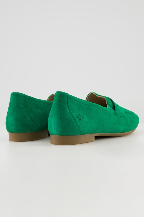 Remonte Suede-Loafer, Suede-Leder, Weite H