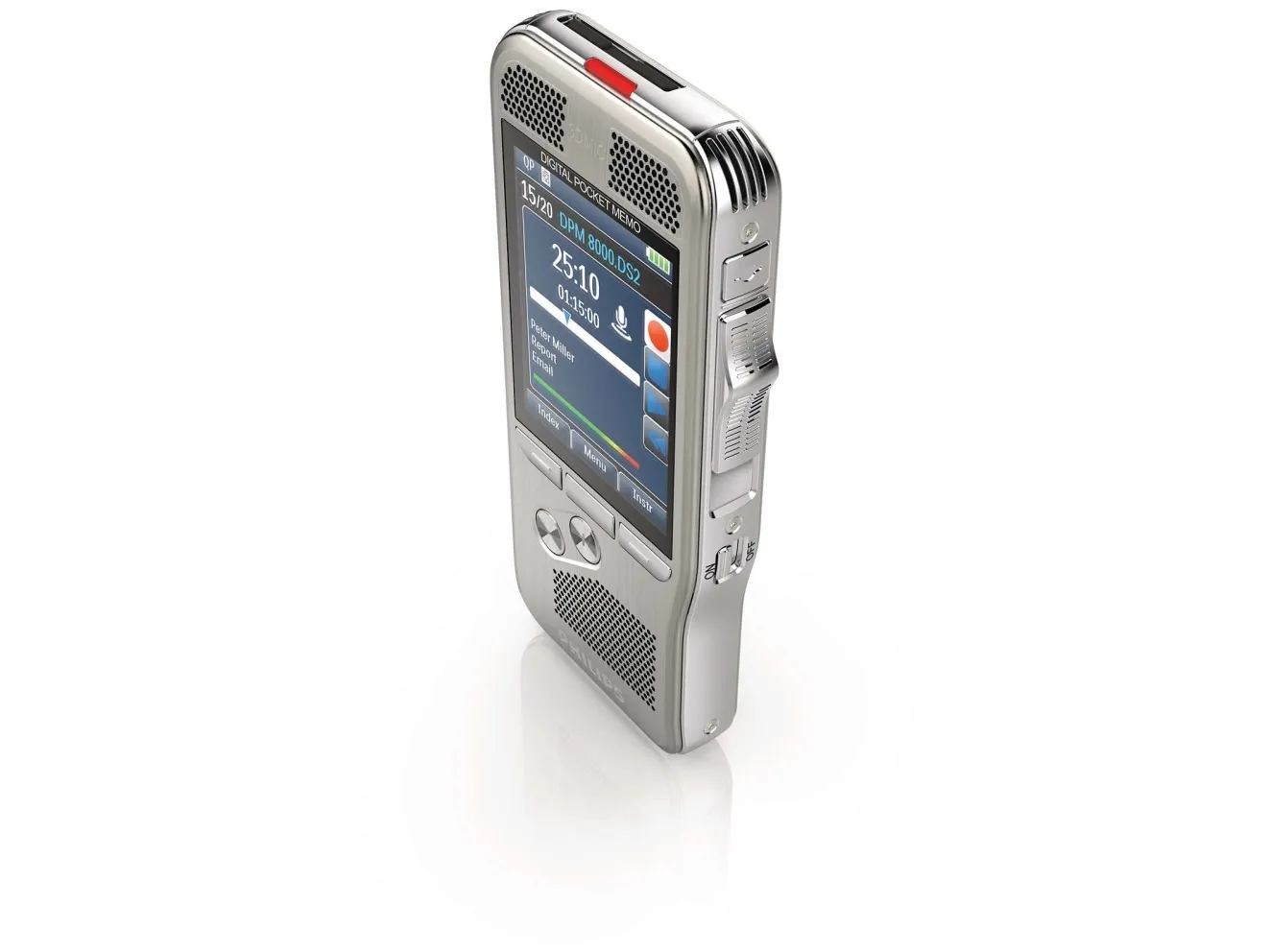 Philips Pocket Memo DPM8300 - Stemmeoptager - 200 mW - 4 GB