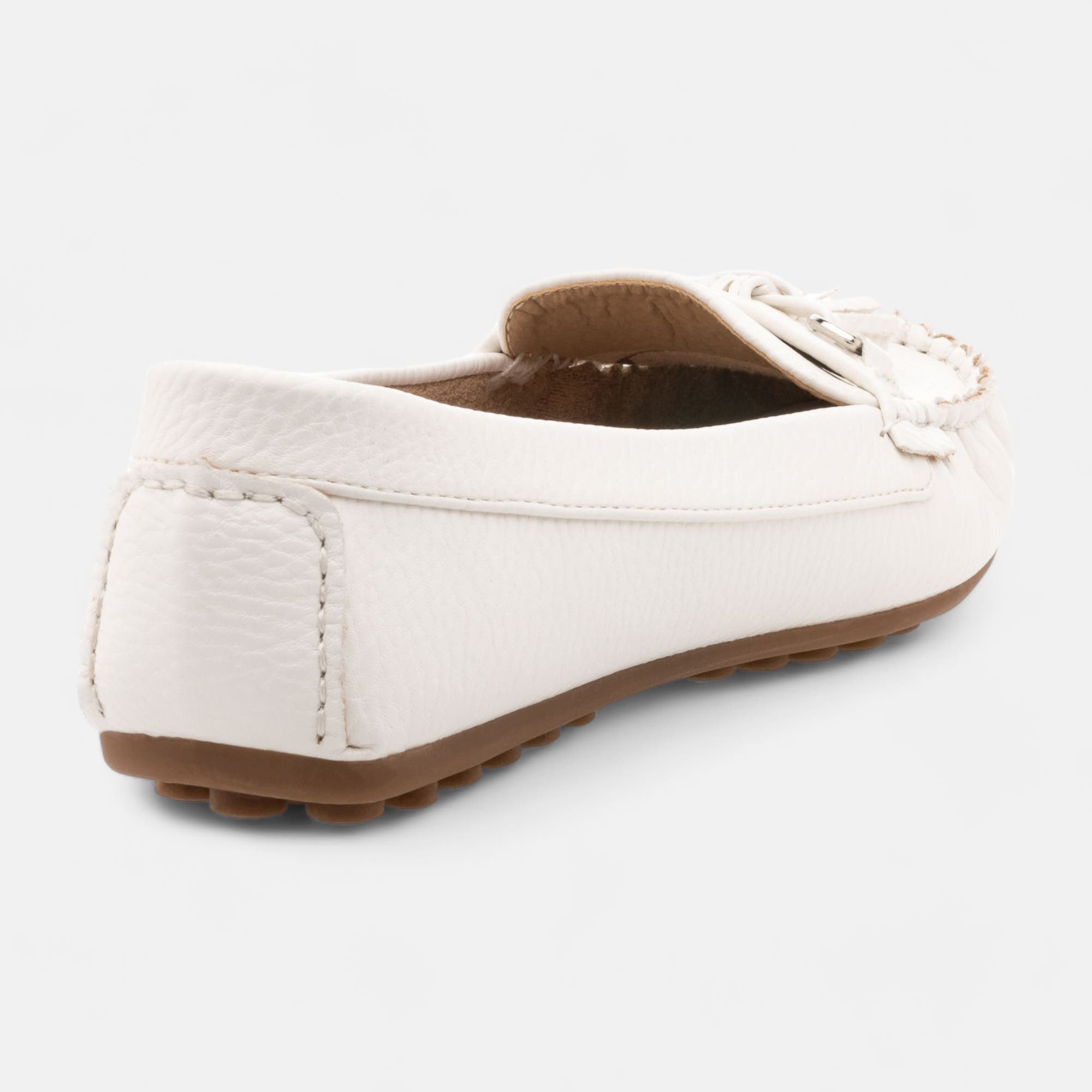 Mocassins Femme blanc