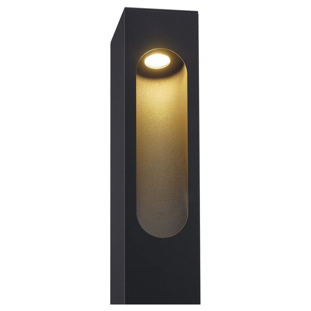 Slotbox 40 staande lamp, vierkant, antraciet, 40 cm