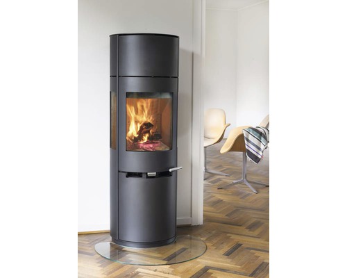 Aduro 9-7 stalen zwarte houtkachel, 6 kW