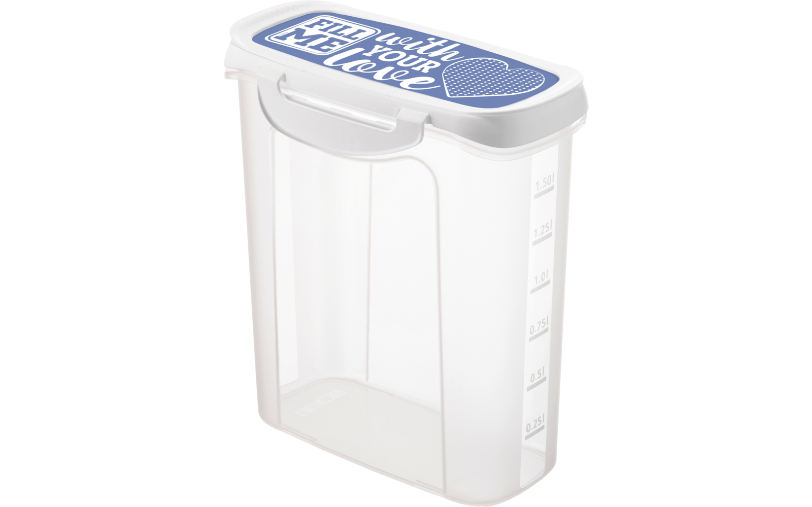 Streudose 1 l CLIC & LOCK horizon blue