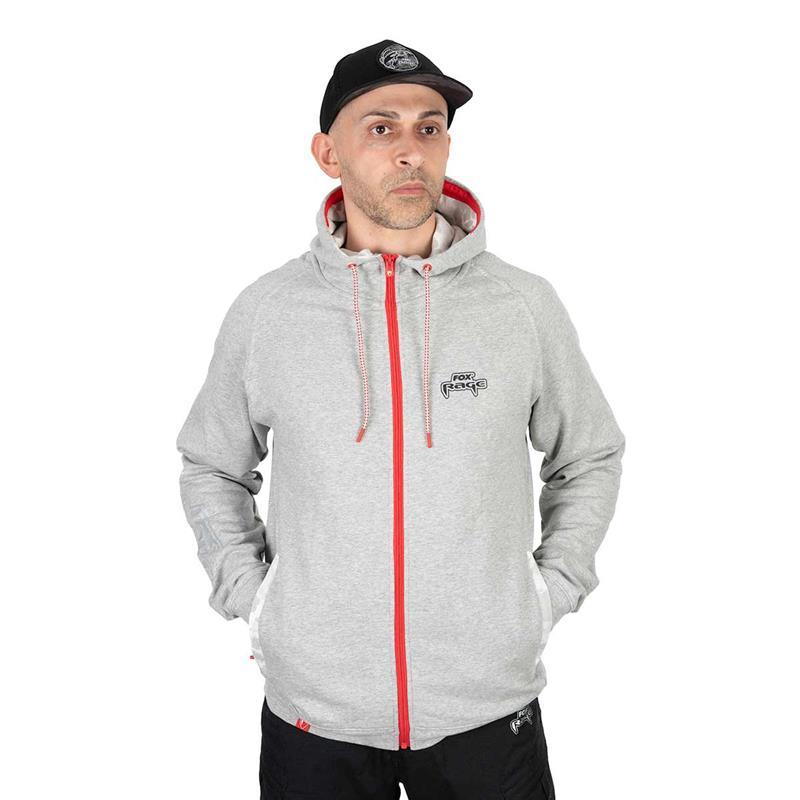 Sweat Homme Fox Rage Voyager Hoodies - Gris Clair