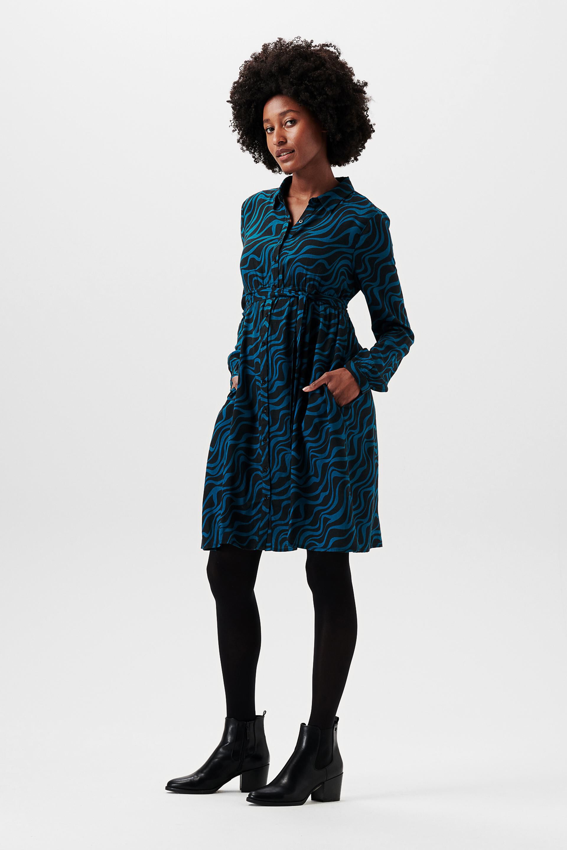 Robe-chemise à motif