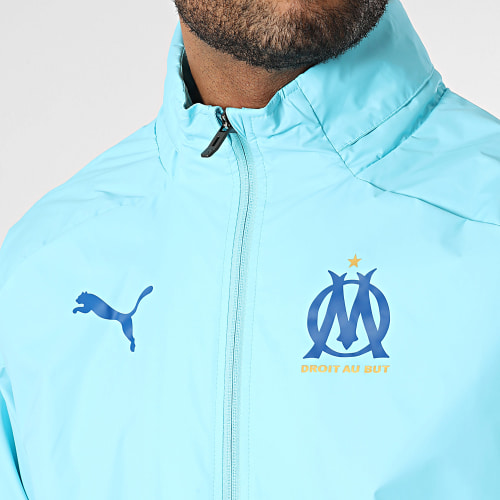 Coupe-Vent Capuche OM All Weather 771922 Bleu Clair