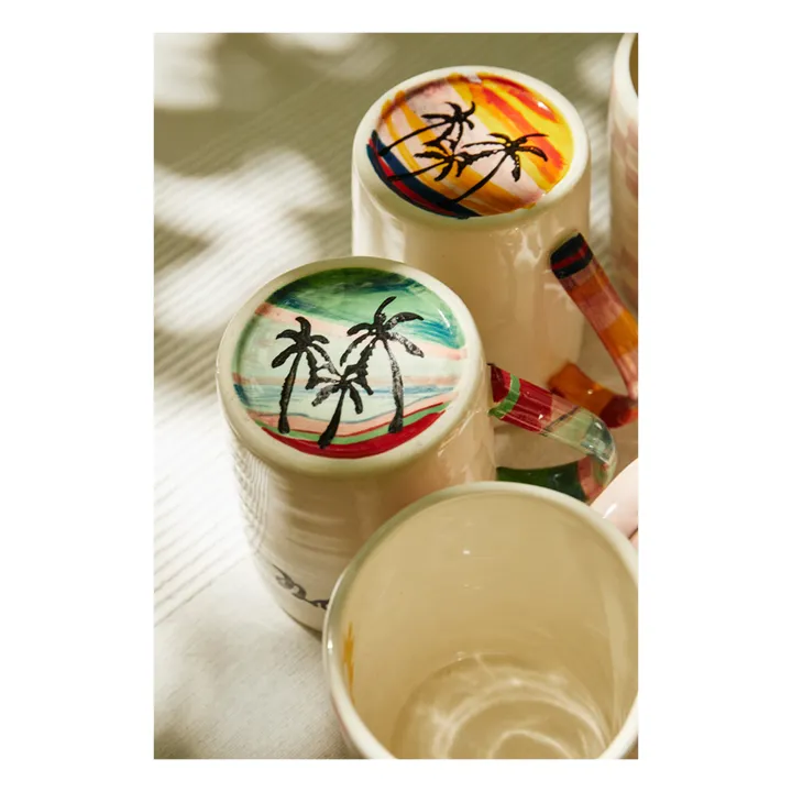 Tressé Mug Ossana Aurore | Vert