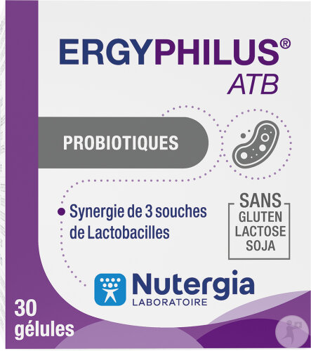 Nutergia Ergyphilus ATB Microbiote 30 Gélules