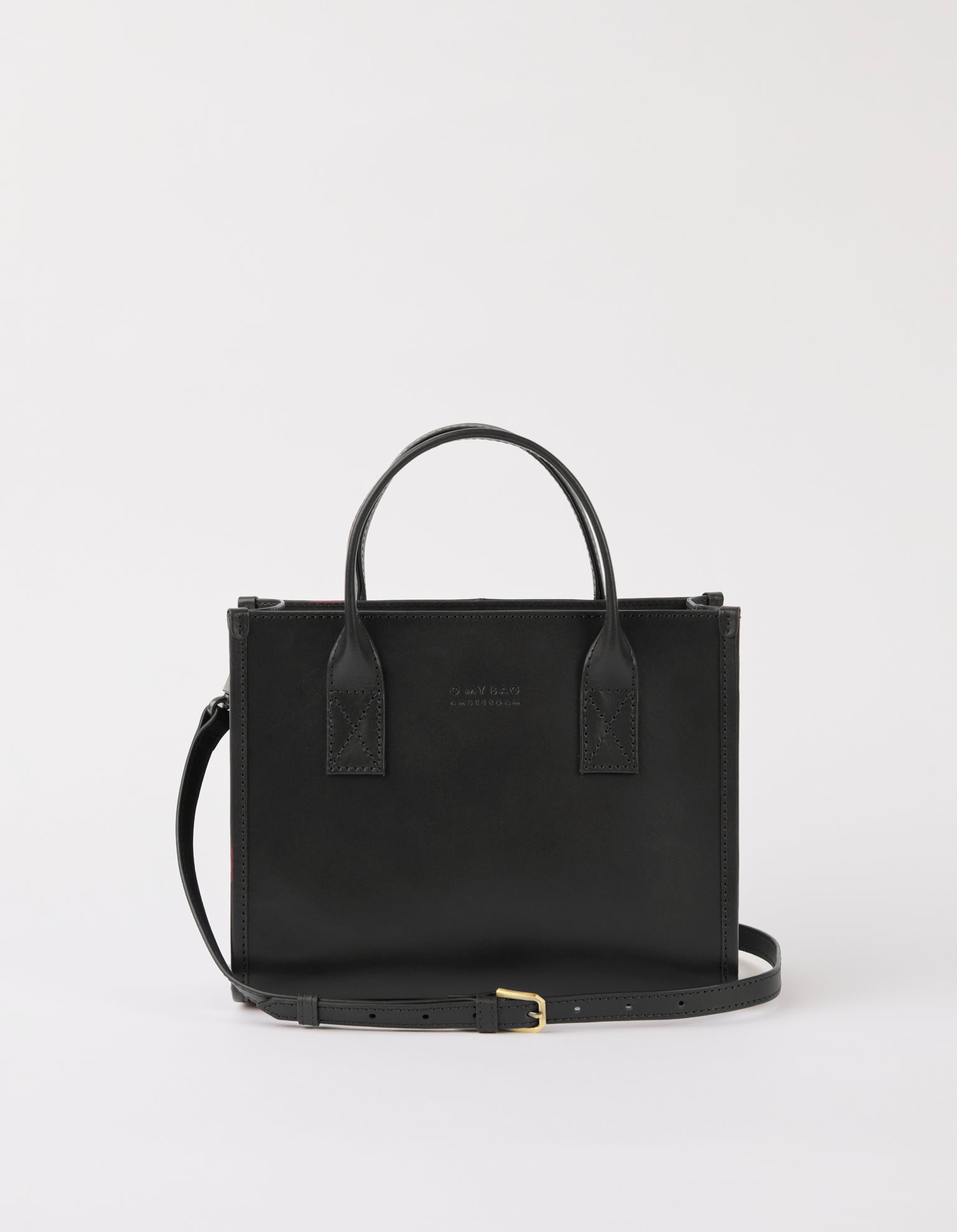 Jackie Midi   Leather Strap - Black Classic Leather