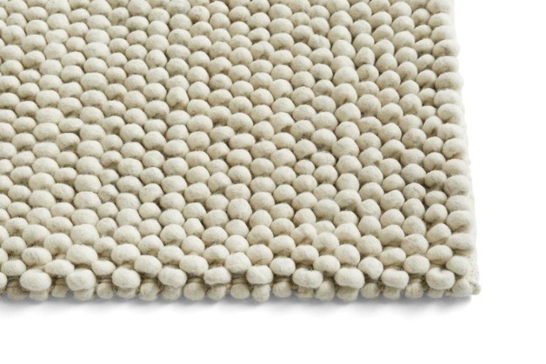 Hay Peas vloerkleed 140x200 soft grey