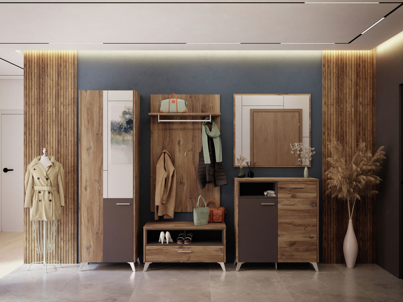 Voleo Garderobenschrank MOUNT COOK