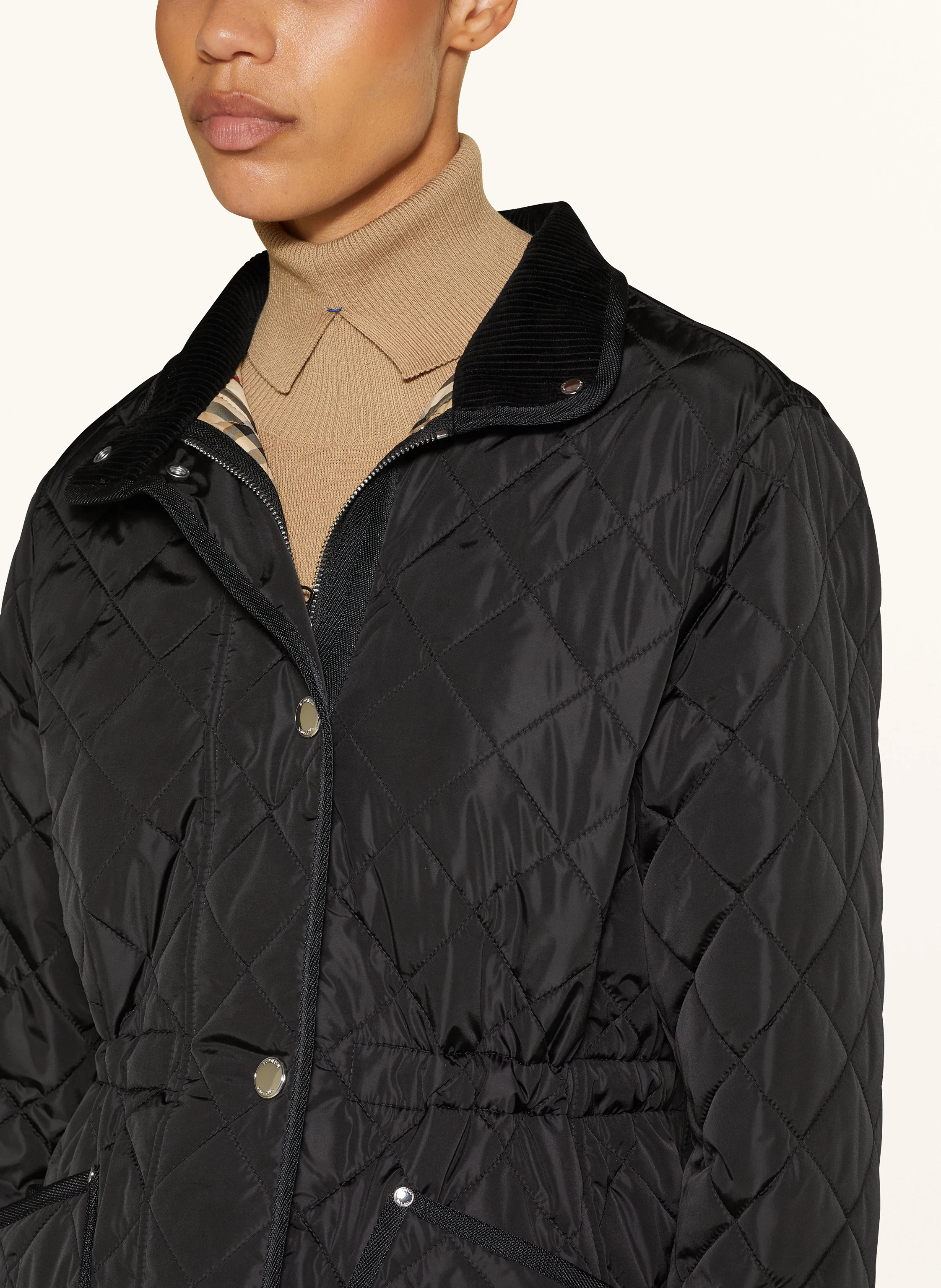BURBERRY Steppjacke ROXBUGH mit abnehmbarer Kapuze