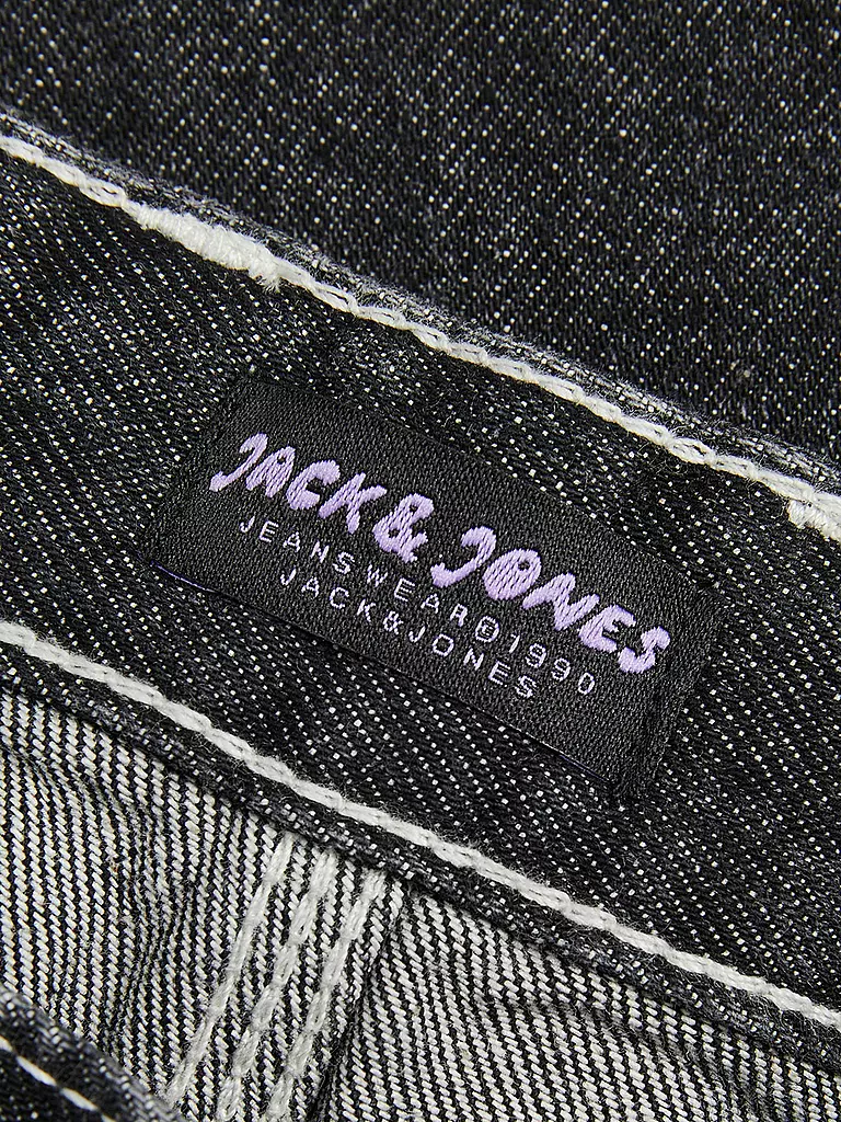 JACK & JONES Jungen Jeans Baggy Fit JJIALEX schwarz