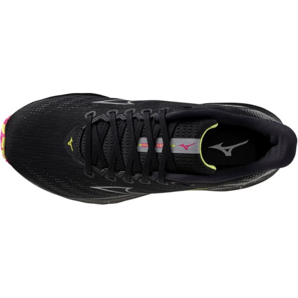 Chaussure running MIZUNO WAVE RIDER 28 BLACK/SILVER/SUNNY LIME