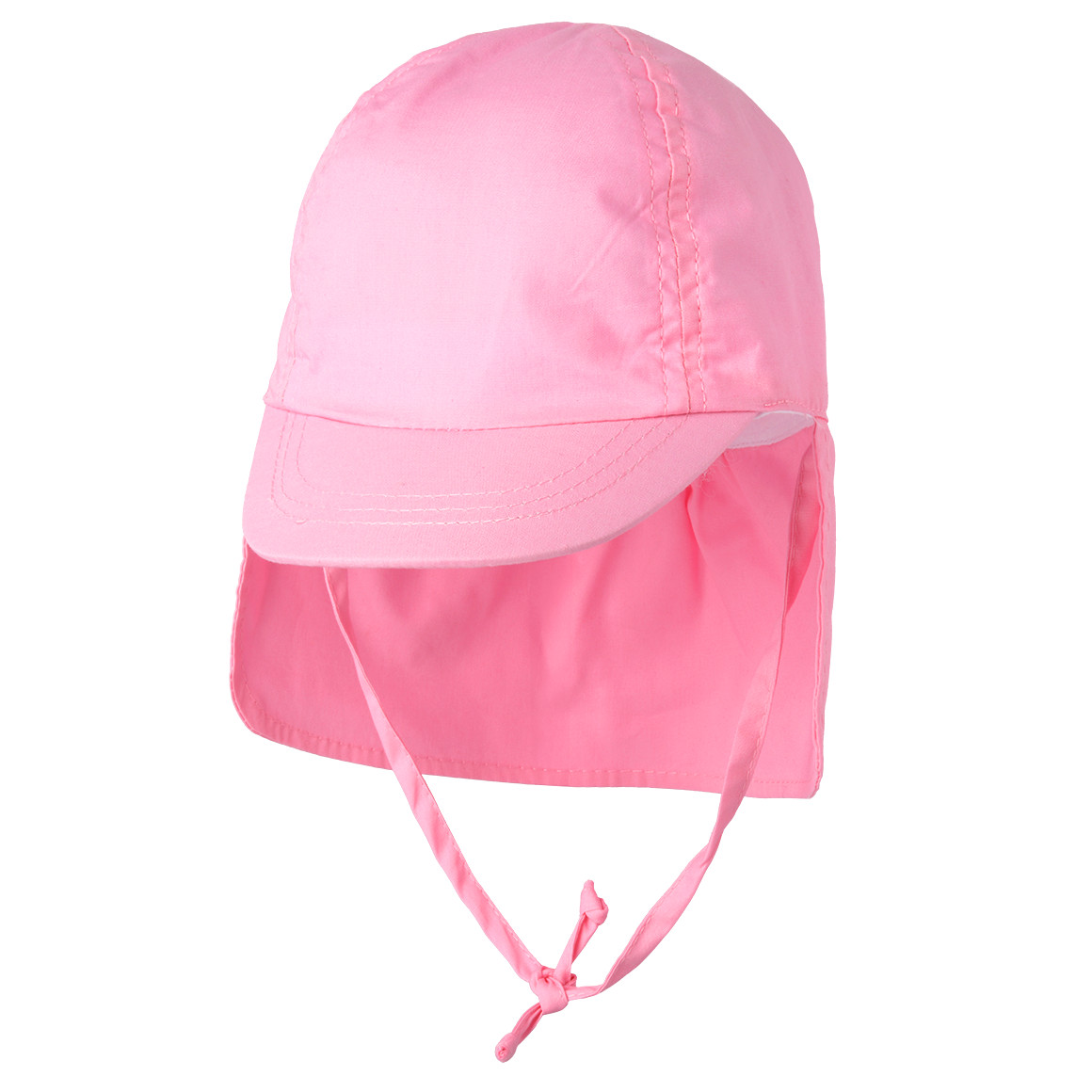 Baby Nackenkappe mit verstärktem Schirm rosa