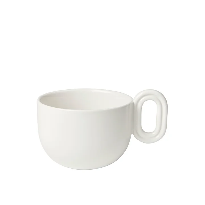 Broste Copenhagen - Stevns Tasse, 400 ml, kalkweiss
