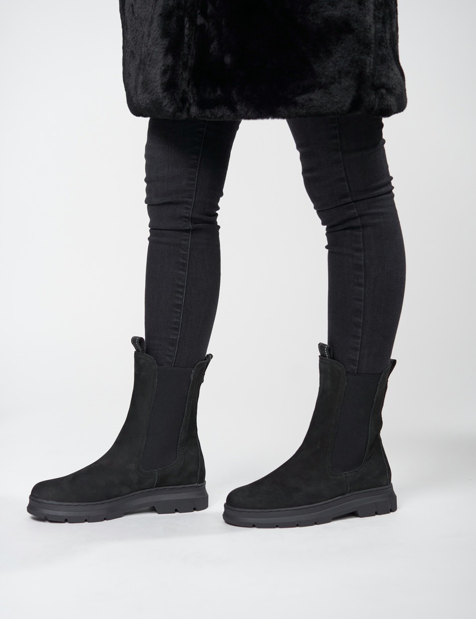 Nubukleder Chelsea Boot