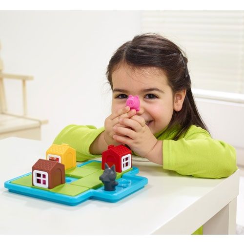 Smart games puzzelspel drie kleine biggetjes - deluxe