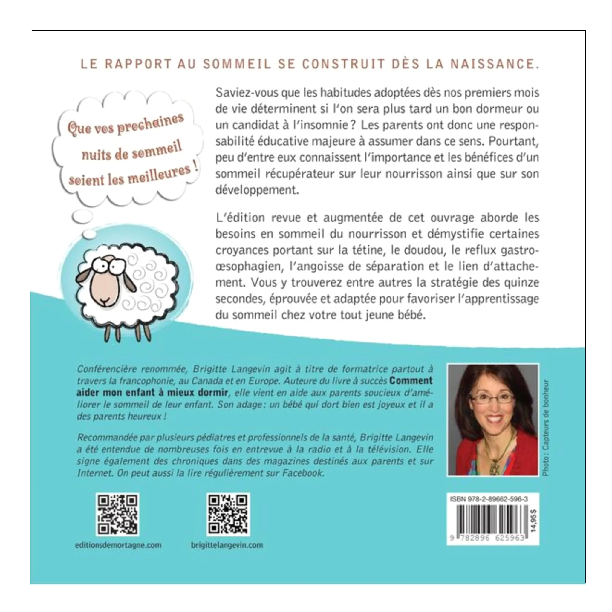 Prologue Le Sommeil du Nourisson - 2e Édition - Brigitte Langevin